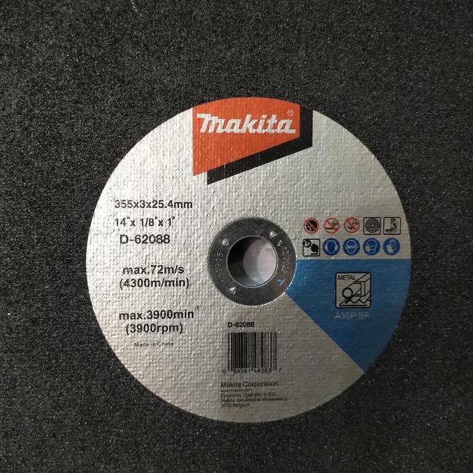 Clamme- Batu Pisau Potong Besi 14" / Mata Potong Besi 14" Makita