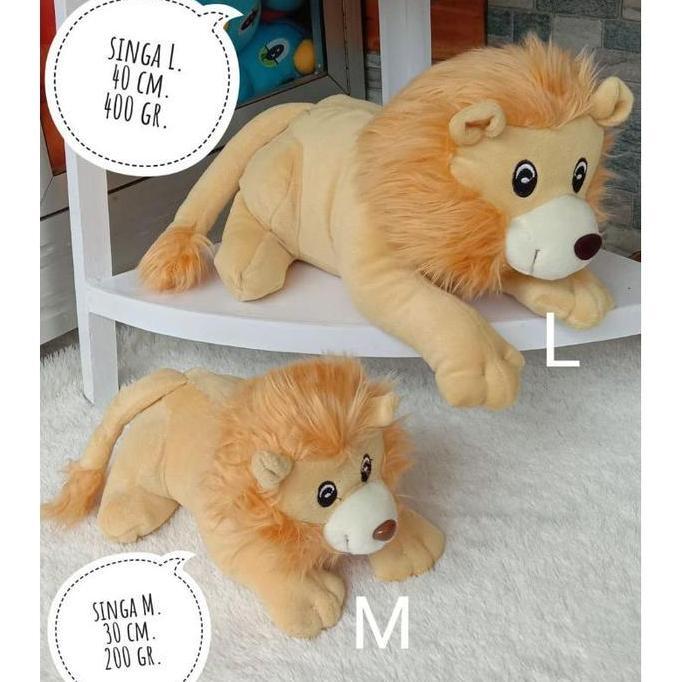 boneka singa lion king Boneka Mainan Karakter SINGA LUCU
