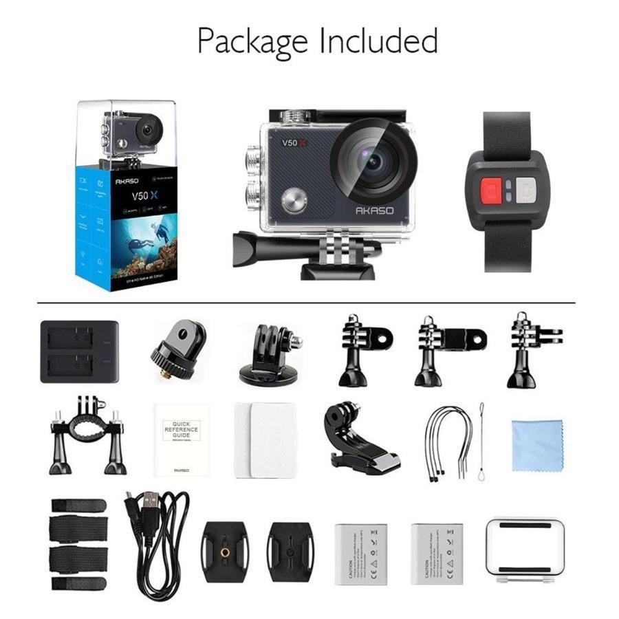 Akaso V50X Action Camera Full Hd 4K Eis Wireless Cam - V 50X