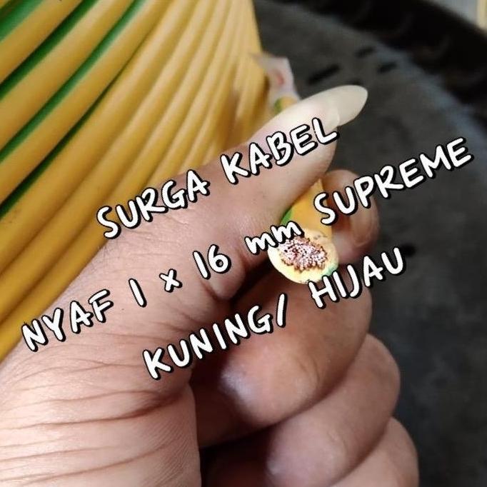Whyyuo- Nyaf 1X16 Mm Supreme / Nyaf 1 X 16 / Kabel Flexible 1 X 16 Mm Supreme
