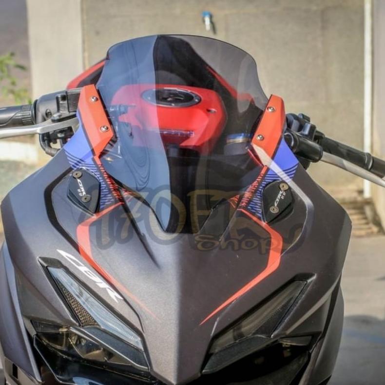 NEW windshield CBR150r K45R 2021 . visor CBR 150r 2021 . visor sporty cbr150r k45r [terbaik][terlari