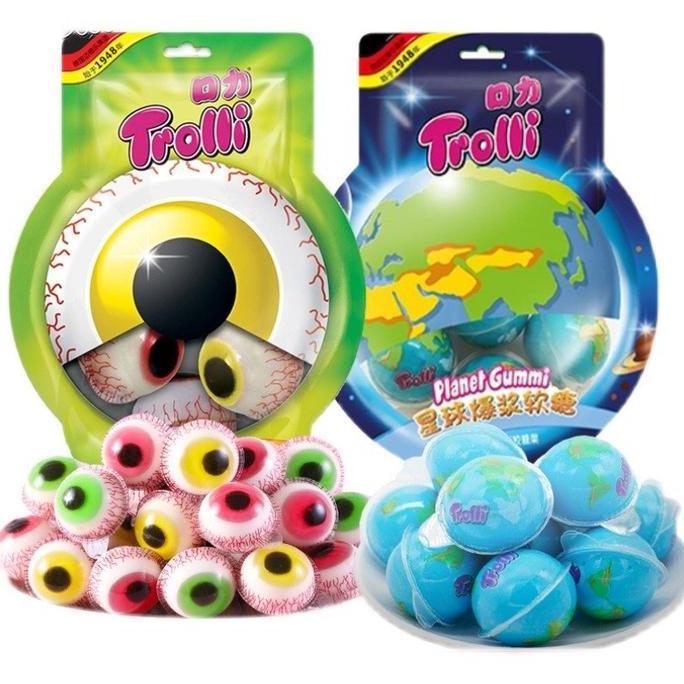Yummy Trolli Earth Plan Gummy Chewy Trolly Permen Jelly Gummy Korea