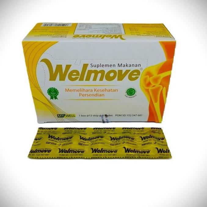 Welmove 1 Box Isi 60 Caps - Suplemen Untuk Sendi