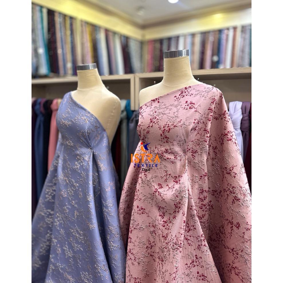 Kain Fancy Jacquard Embos 3D Metalic Premium Ekslusif Spesial Edition