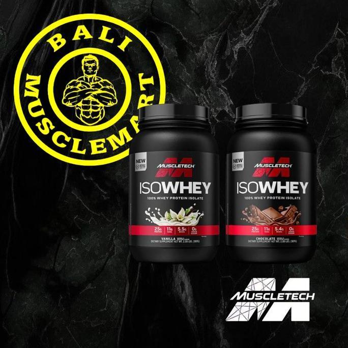 Muscletech Iso Whey 100% Whey Protein Isolate 2 Lbs