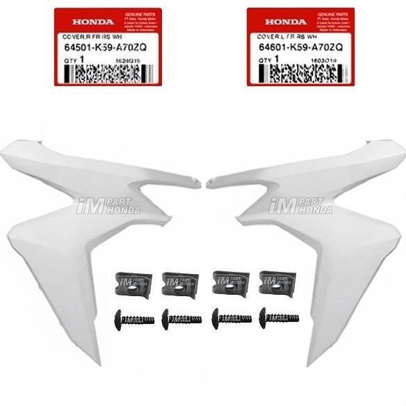 64501-K59-A70ZQ 64601-K59-A70ZQ COVER SAYAP KANAN KIRI COCOK UNTUK VARIO 125 150 LED 2018 - 2021 PUT
