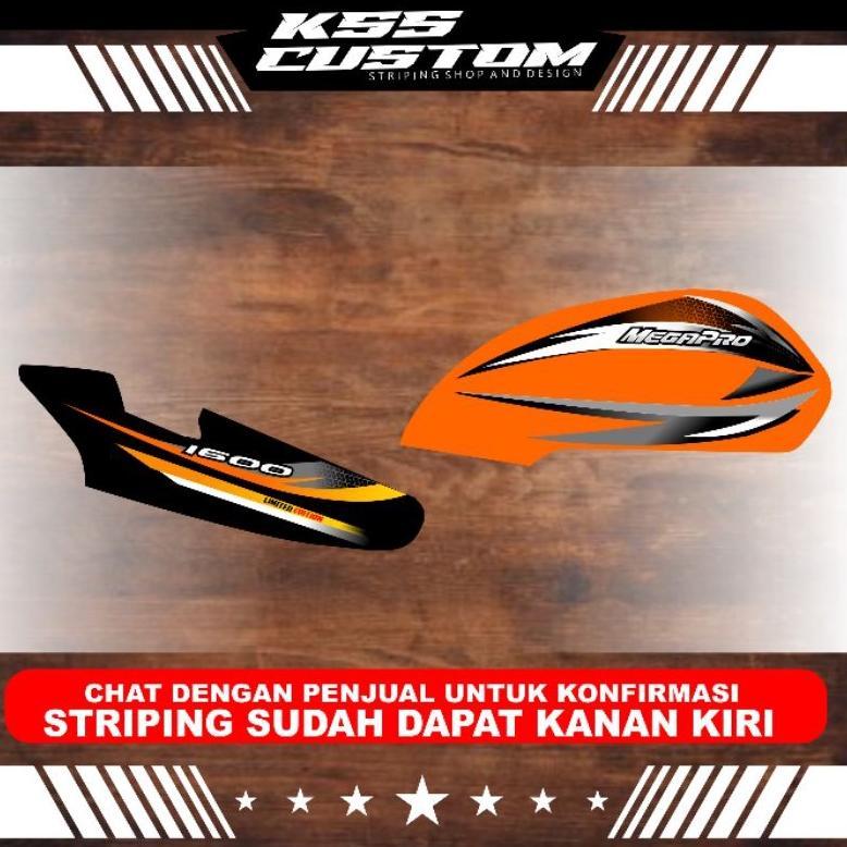 NEW striping megapro hiu variasi - striping mp hiu variasi custon herex terbaru [terbaik][terlaris]