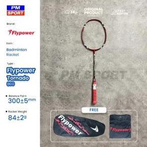 Raket Badminton / Bulutangkis Flypower Tornado 800 Tornado800 Original