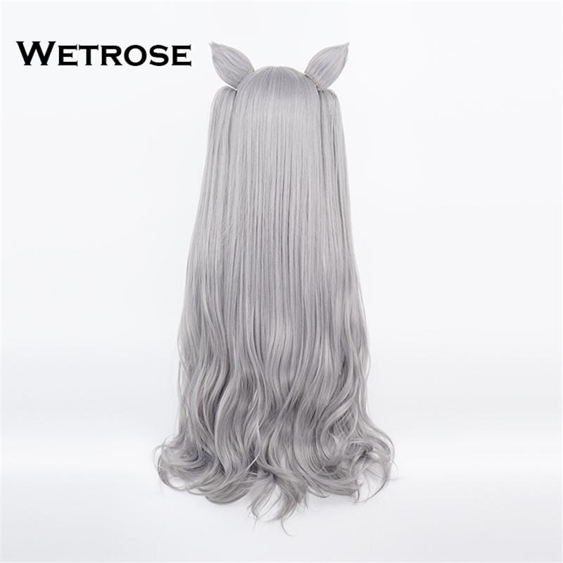 [Wetrose] Hololive Vtuber Vestia Zeta Kimono Kostum Cosplay Wig Vestia Zeta Wanita