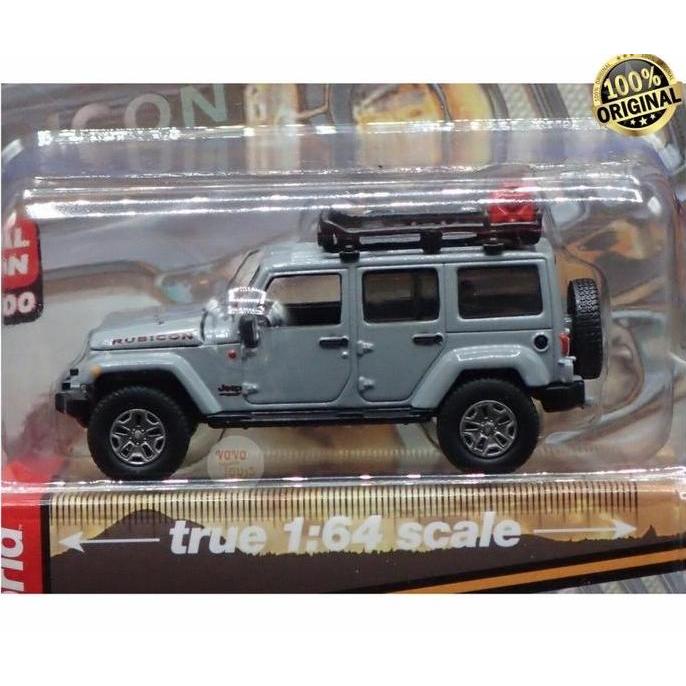 cv.danendra / Autoworld 1/64 Jeep Wrangler Rubicon 2018 MiJo Off Road Roof Rack Grey Diskon