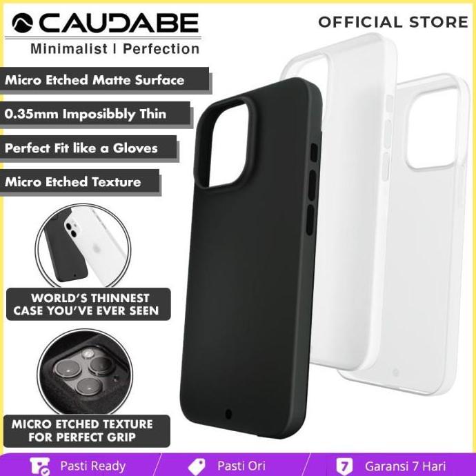 ORIGINAL CAUDABE VEIL XT CASE COMPATIBLE FOR IPHONE 13 PRO MAX 13 MINI 13 PRO CASING