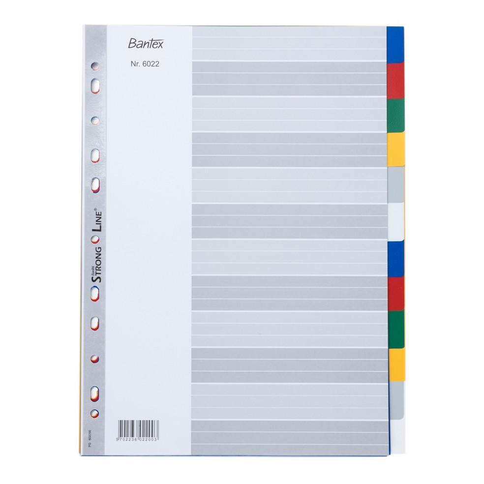 Pp Colour Divider A4 (12 Pages) 6022 00