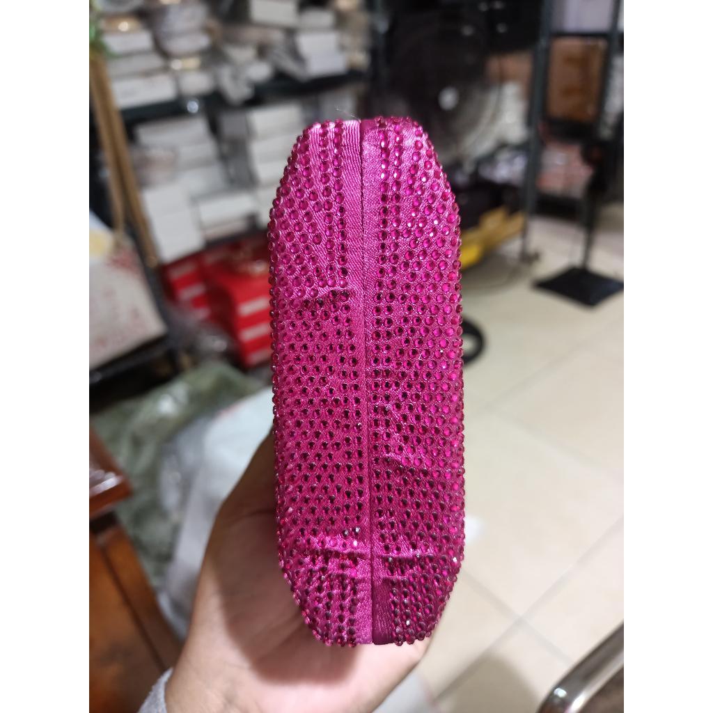 Waiwai Tas Pesta Wanita Mewah Diamond 1160 Clutch