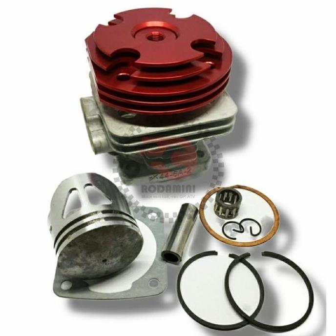 BLOK SILINDER MOTOR MINI GP MINI TRAIL MINI ATV MESIN TARIK 2TAK 50CC RACING