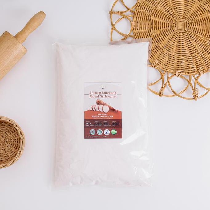 Weargo- Alora Tepung Mocaf 1 Kg - Tepung Mocaf Mokaf Alora - Tepung Singkong