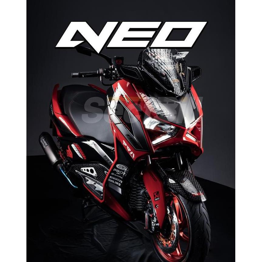 Windsheld Sectbill Xmax Connected Neo Aksesoris Motor Asli