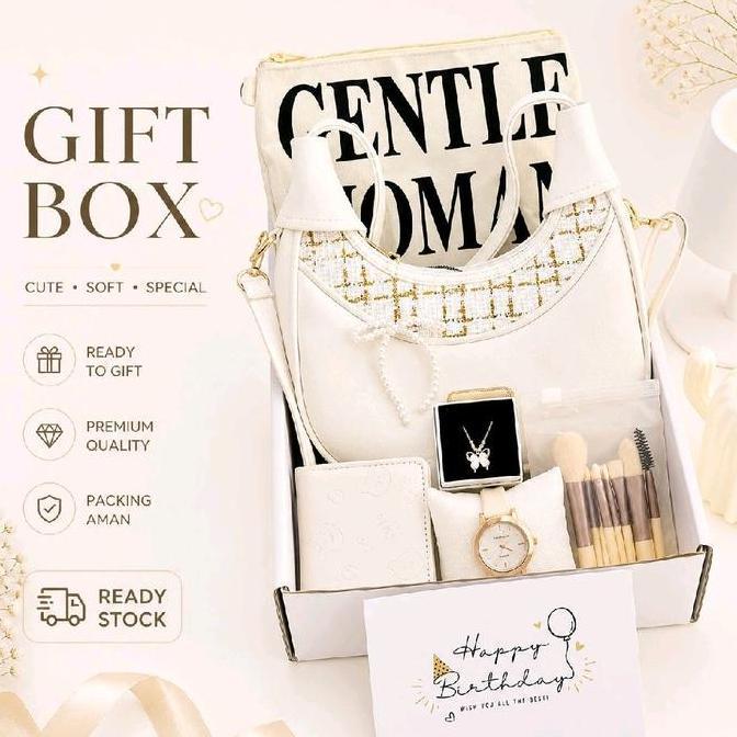 SELLER_PAINDAN - HAMPERS KADO ULANG TAHUN CEWEK | KADO PACAR SAHABAT PEREMPUAN | BIRTHDAY BOX AESTHE