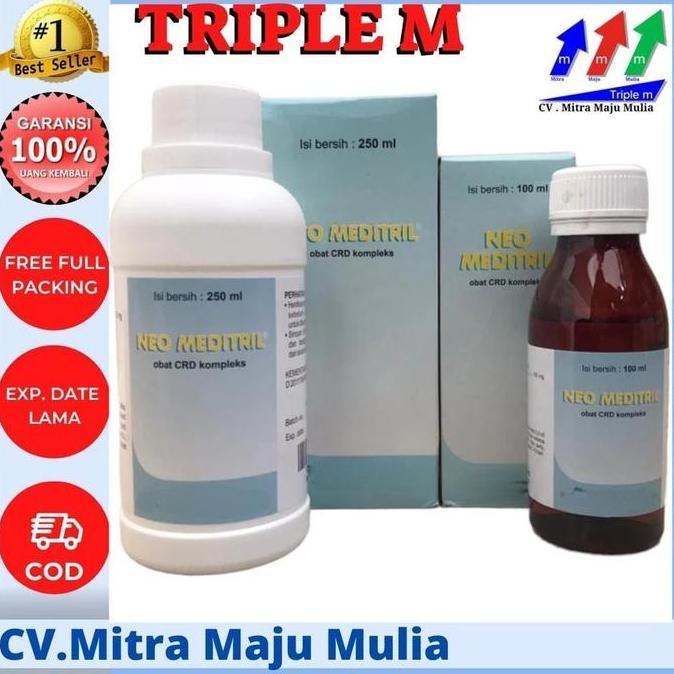 NEO MEDITRIL 100 ml NEO MEDITRIL 250 ml ORAL - OBAT HEWAN TERNAK