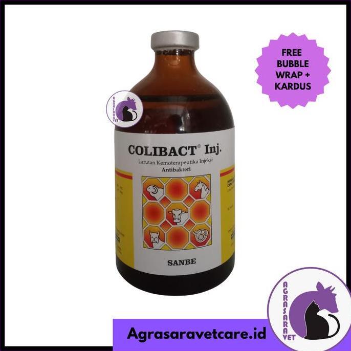 Colibact Inj 50 ml - Obat Hewan Ternak