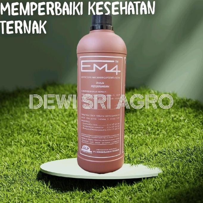 EM4 PETERNAKAN ORIGINAL 1 LITER UNTUK FERMENTASI PAKAN TERNAK