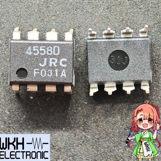 ORIGINAL NJM4558D JRC4558D JRC 4558D OPAMP OP AMPS CHIP IC BB22 NJM4558DD NJM 4558DD CO27
