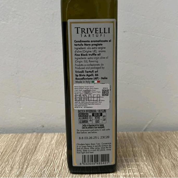 Trivelli Black Truffle Oil 250ml - Italian Truffle Hitam Extra Virgin