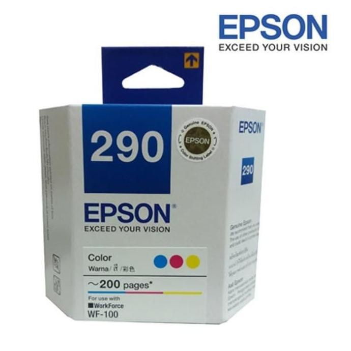 Epson 290 Color Tinta / Cartridge Original (WF-100 / WF100)