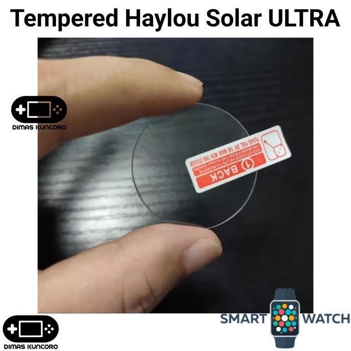 Tempered Haylou Solar ULTRA anti gores screen guard protector pelindung layar lcd antigores lcd hayl