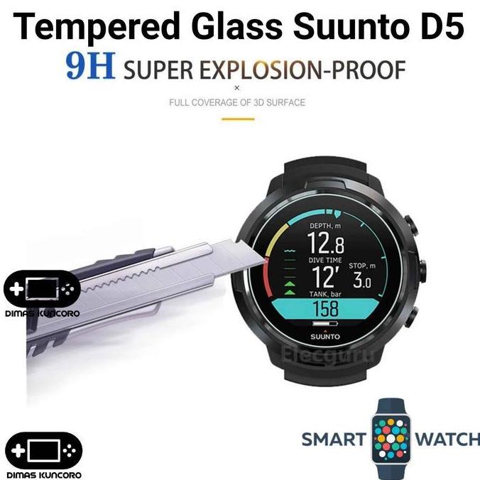 Tempered Glass Suunto D5 anti gores screen guard pelindung layar lcd suunto d5