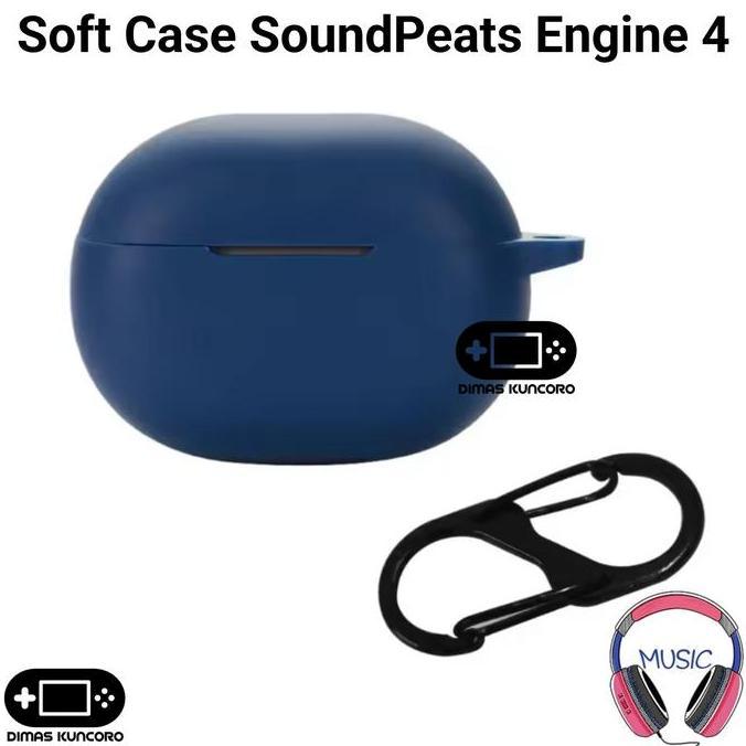 Soft Case SoundPeats Engine 4 silicone silikon engine4 tws bumper casing