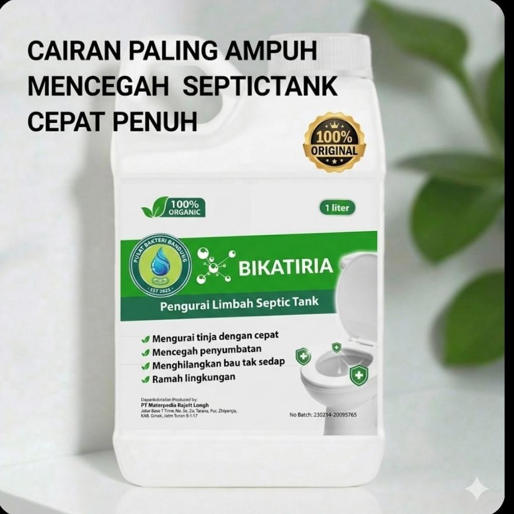 BIKATIRIA BAKTERI PENGURAI TINJA SEPTIC TANK BWST-05 Bakteri Pengurai Limbah Septic Tank