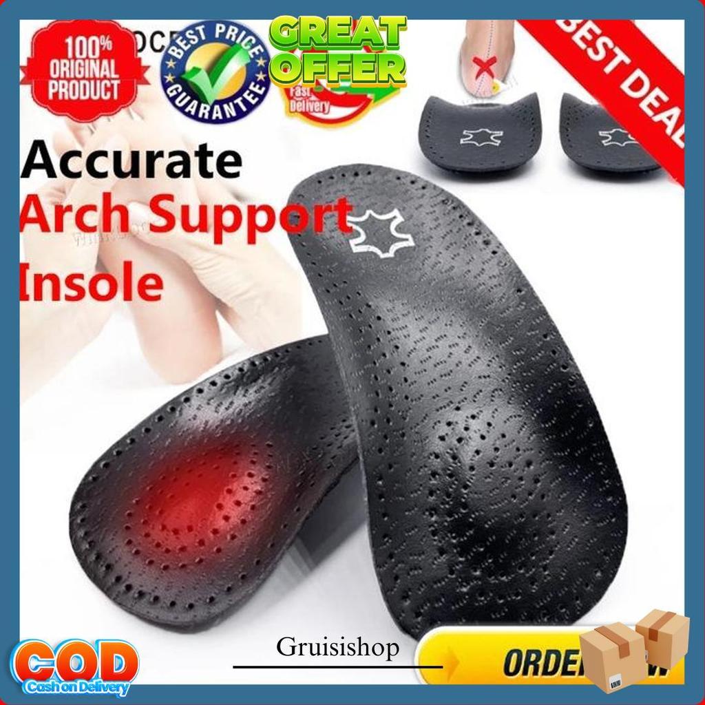 Insole Flat Foot / Ortopedi Orthotics Arch Support Alas Sol Kaki Datar Best Seller