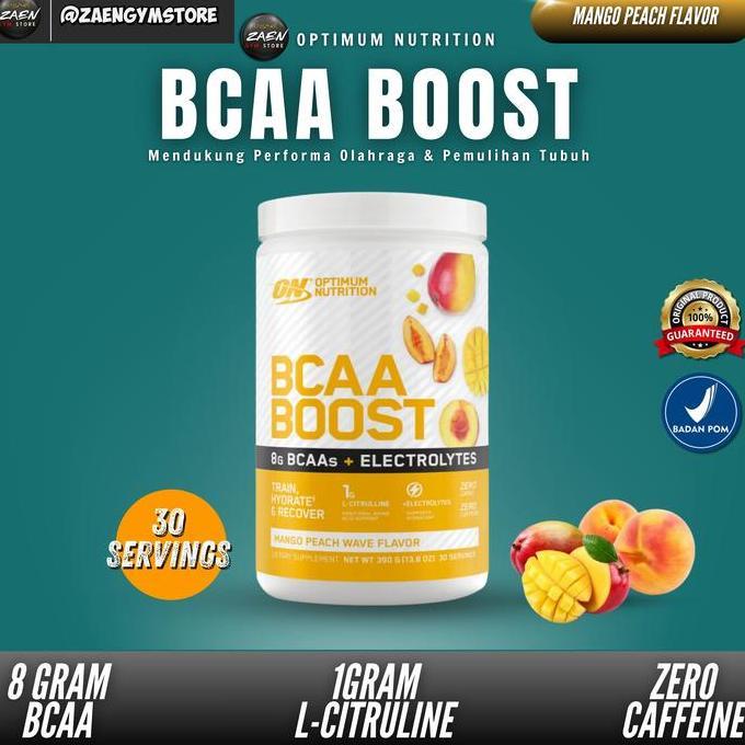 On Optimum Nutrition Bcaa Boost 30 Serving Electrolytes Bcaa