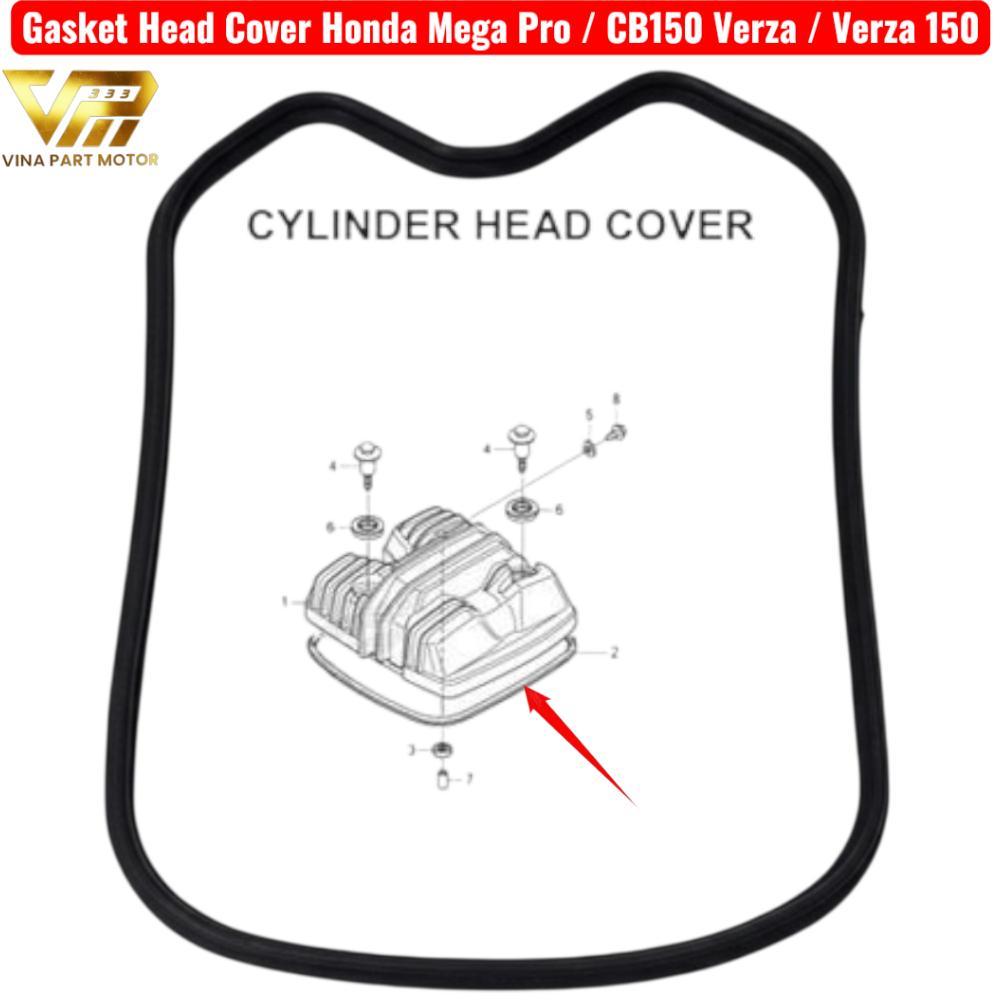 GASKET HEAD COVER SEAL HEAD HONDA MEGA PRO / CB150 VERZA / VERZA 150