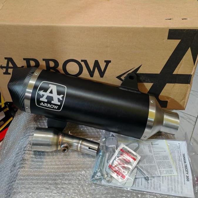 Knalpot Arrow Exhaust Xmax New Connected And Xmax Old Original Italy