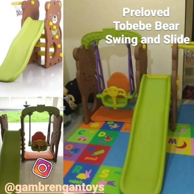 Jual Ayunan Perosotan Tobebe Bear Swing and Slide Bekas not Haenim
