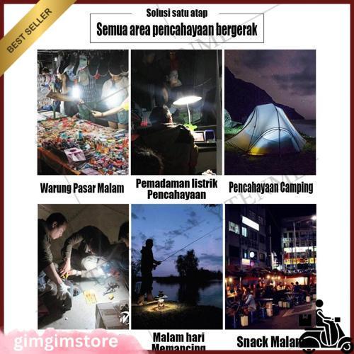 20W 2 BateraiEmergency Led Lampu Emergency Led Arashi Magic Bohlam Lampu Listrik Mati Darurat /Lampu