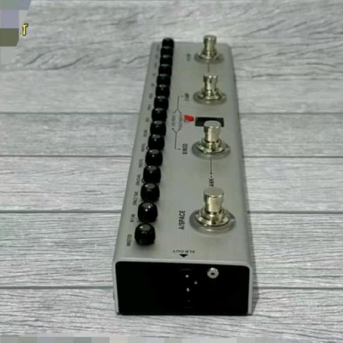 Promo Efek Bass M-Vave Tank-B Multi Effects Soundcard Interface Pedal M Vave Tank B