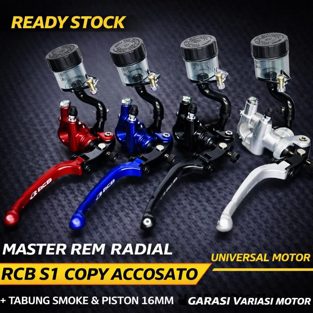 Master Rem Radial Rcb S1 Copy Accosato Tabung Smoke Universal Motor