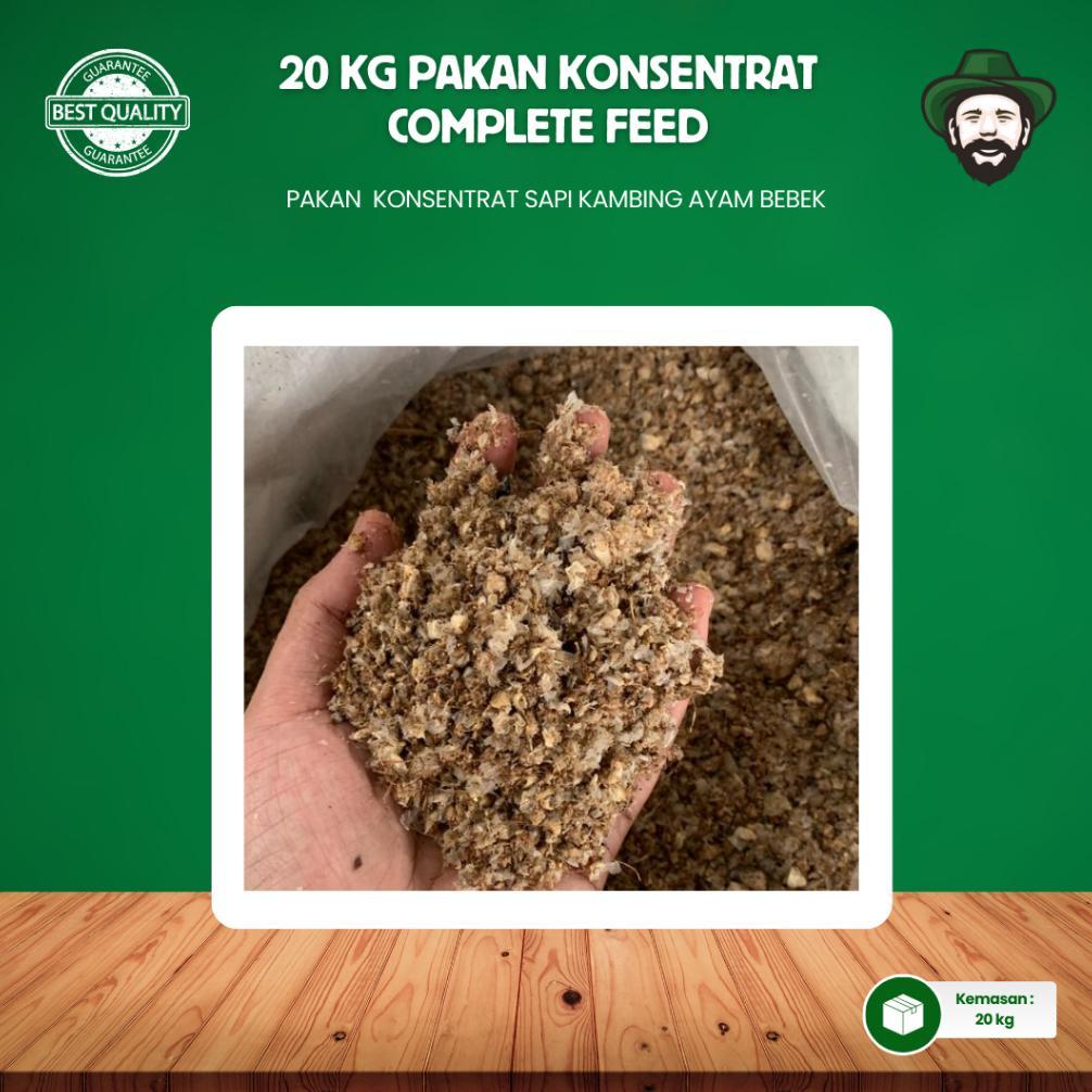 [20 Kg] Pakan Konsentrat Sapi Kambing Domba Fermentasi Karungan