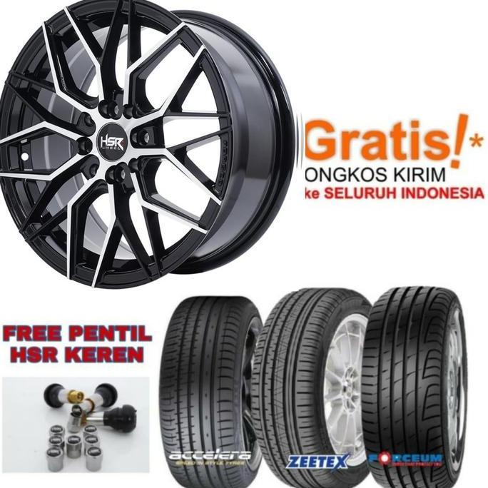 Terlaris Paket Velg Mobil Avanza Ring 17 + Ban ( Harga 1 Set Velg Ban )
