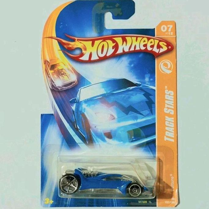HOTWHEELS HOT WHEELS VULTURE BIRU 2008 HW TRACK STARS RARE FUN99