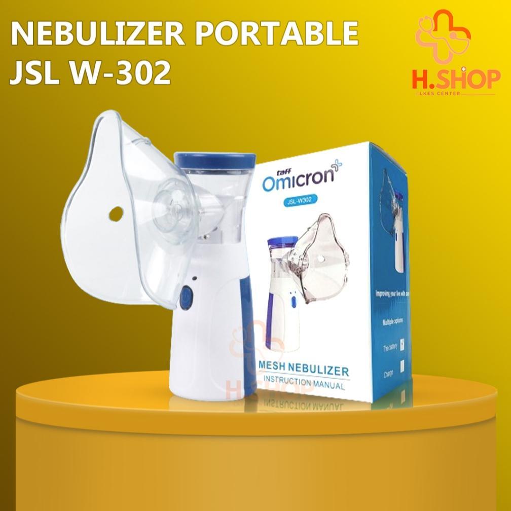 Nebulizer Portable Jsl-W302 Alat Nebulizer Anak / Alat Uap Bayi Batuk Pilek / Oksigen Pernafasan / V