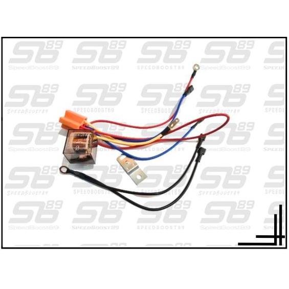 chucrunch / KABEL SET RELAY KLAKSON 12V 80A KABEL RELAY 5 KAKI MODEL UNIVERSAL UNTUK MOTOR Diskon