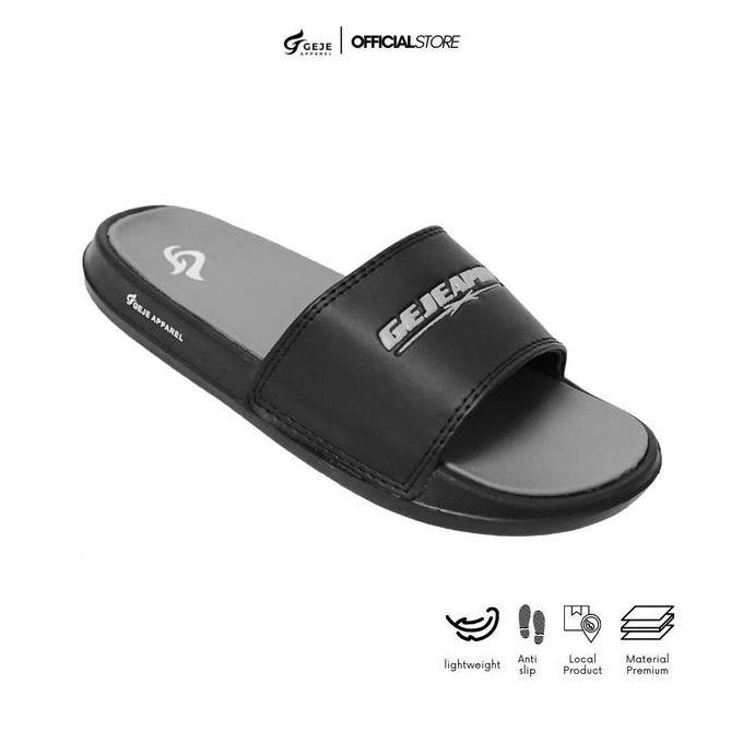 Geje Apparel Sandal Slop Slide Pria Wanita Garve