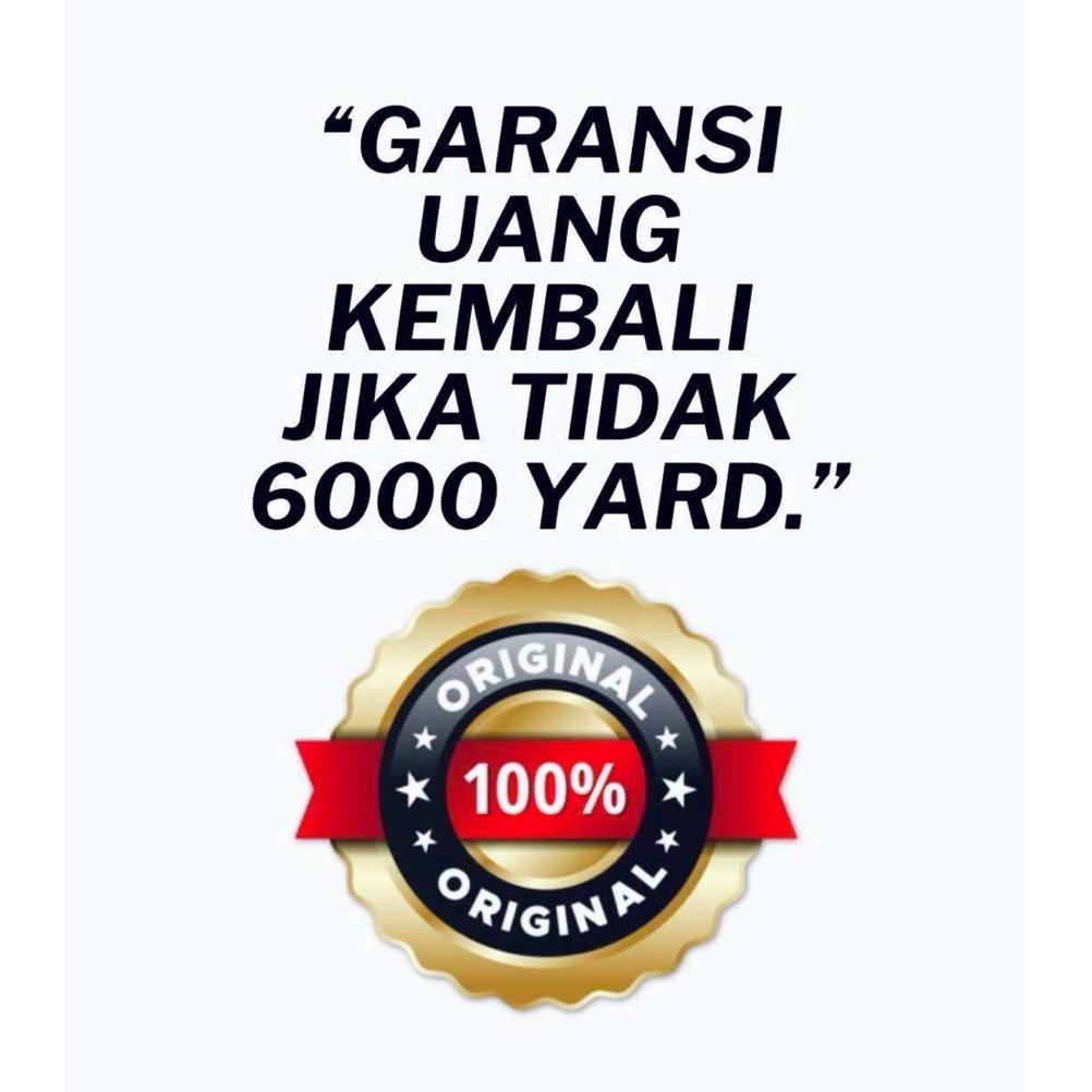 MEERAHSEMBADA GELASAN MATOT GOLD SERIGALA HITAM 6000YARD SIZE 018/020 (ASLI ORIGINAL) HEMAT