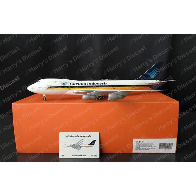 1/200 B747-200 Garuda Indonesia - Singapore Hybrid by JC Wings
