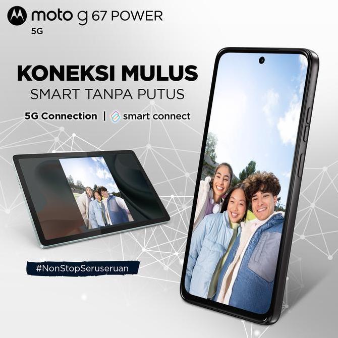 Comunicazione- Moto G67 Power 5G - Ramboost 24Gb/256Gb -  Snapdragon7S Gen2 - 7000Mah Siliconcarbon 