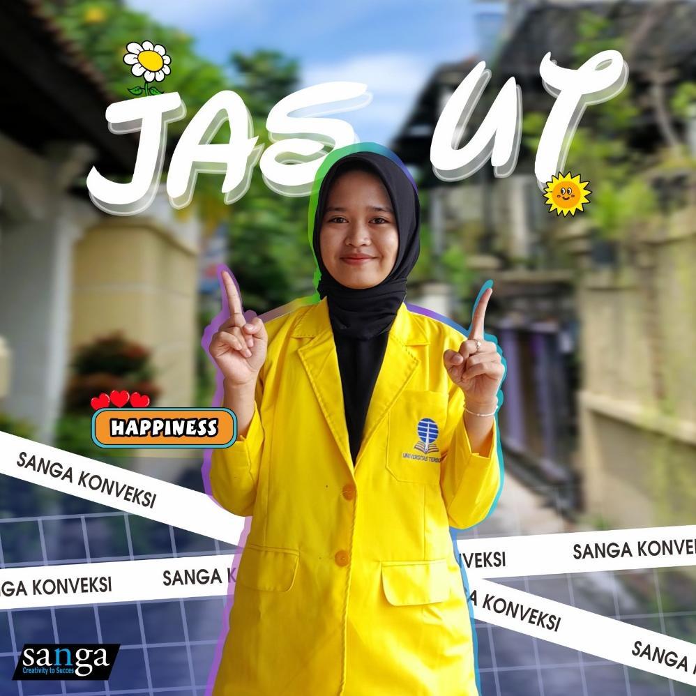 ORIGINAL [READY STOCK] JAS UT / ALMAMATER UNIVERSITAS TERBUKA (RAJA JAS ALMAMATER)