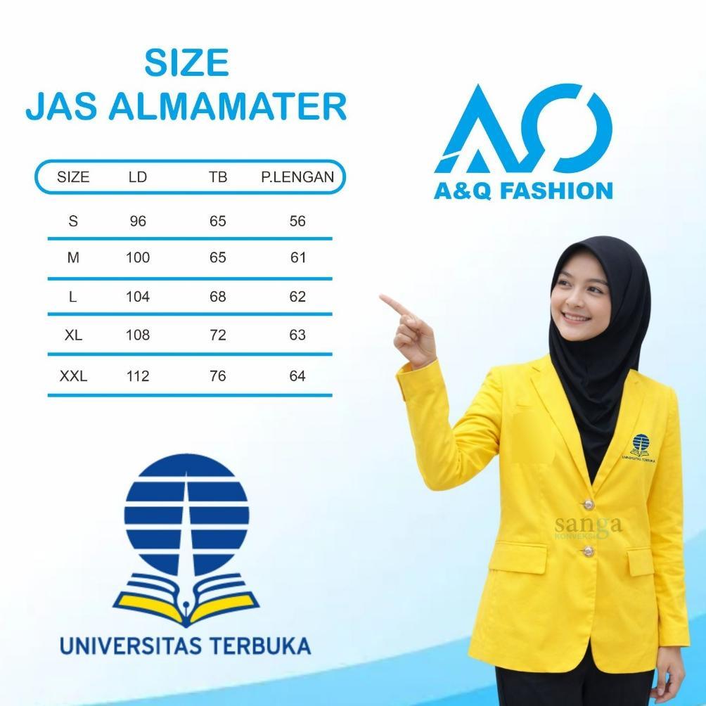 OFFICIAL JAS UT / ALMAMATER UT/ READY STOCK ALMAMATER UNIVERSITAS TERBUKA  UT